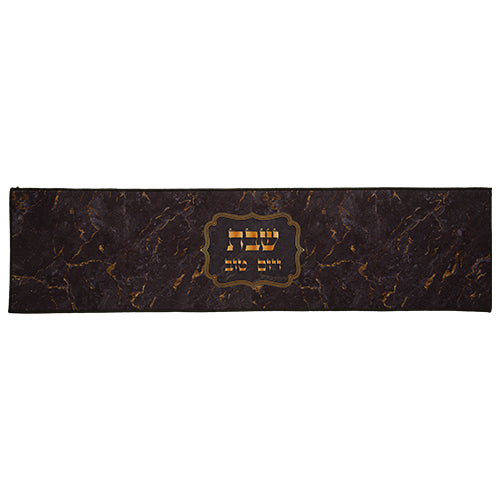 Black Marble Pattern Table Runner- 30x120cm