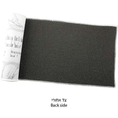 Black Marble Pattern Table Runner- 30x120cm