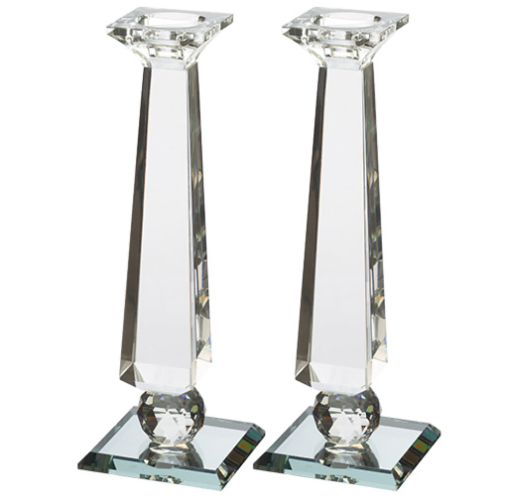 Crystal Candlesticks 20 cm