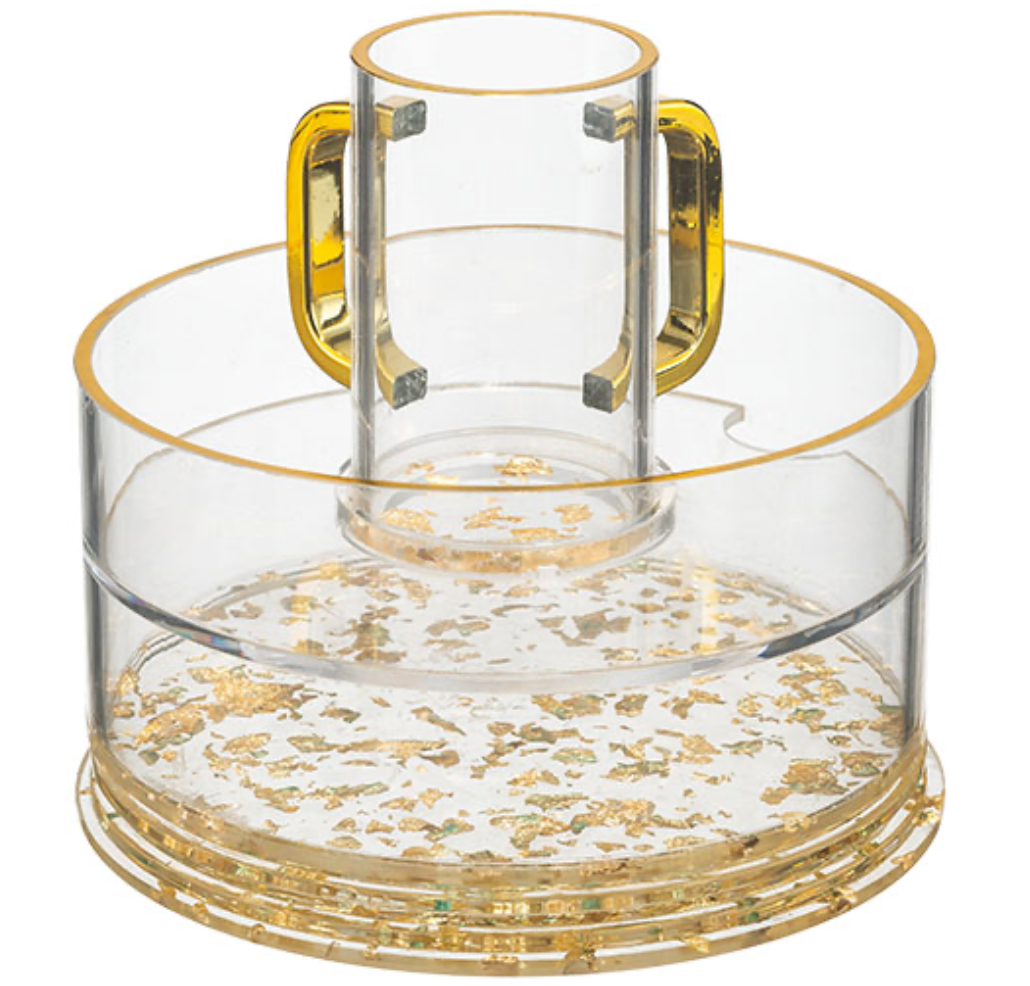 Acrylic Maim Achroni'm with Gold Glitter