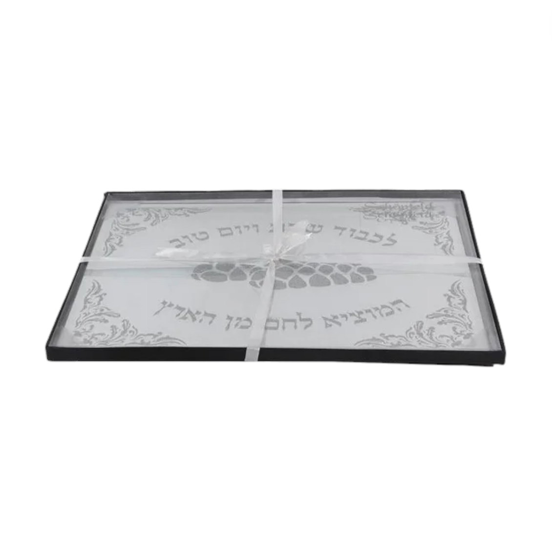 Schonfeld Collection 14 x 10 in. Glass Challah Board