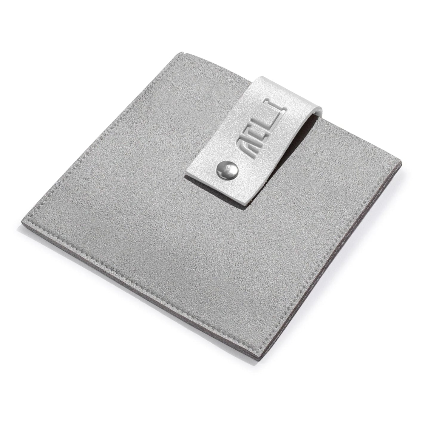 Leather Hadlokas Neiros Pouch - Silver
