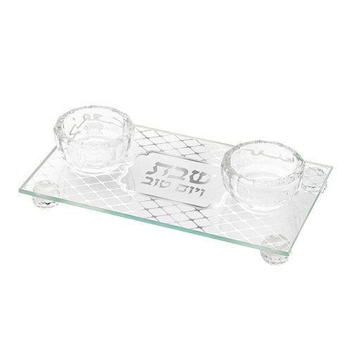 Glass Candle Holder