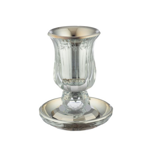 Crystal Kiddush Cup