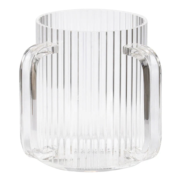 Lucite Corrugated Wash Cup