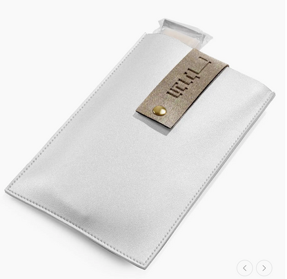 Leather Pouch Havdala Set - Ashkenaz