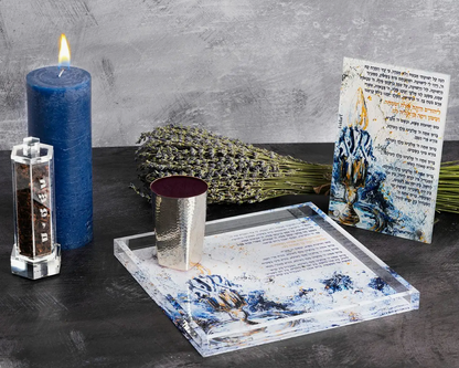 Artwork Havdala Card - Ashkenaz