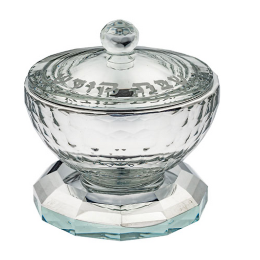 Crystal Salt & Pepper Holders